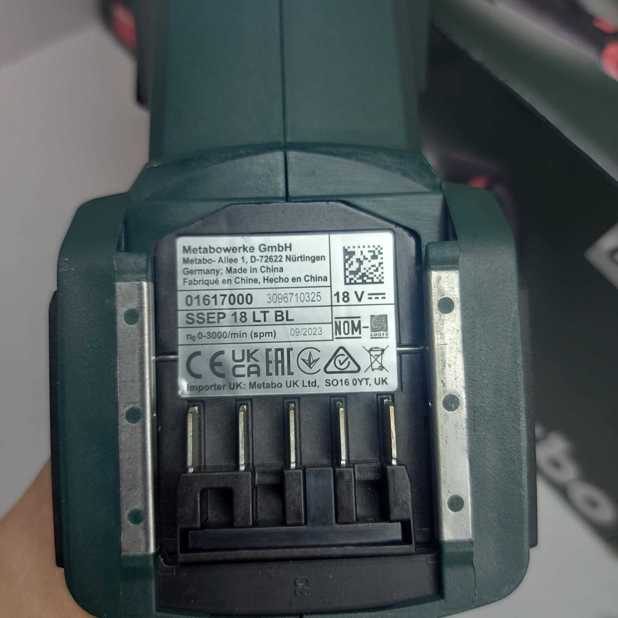 Акумулаторен саблен трион Metabo SSEP 18 LT BL