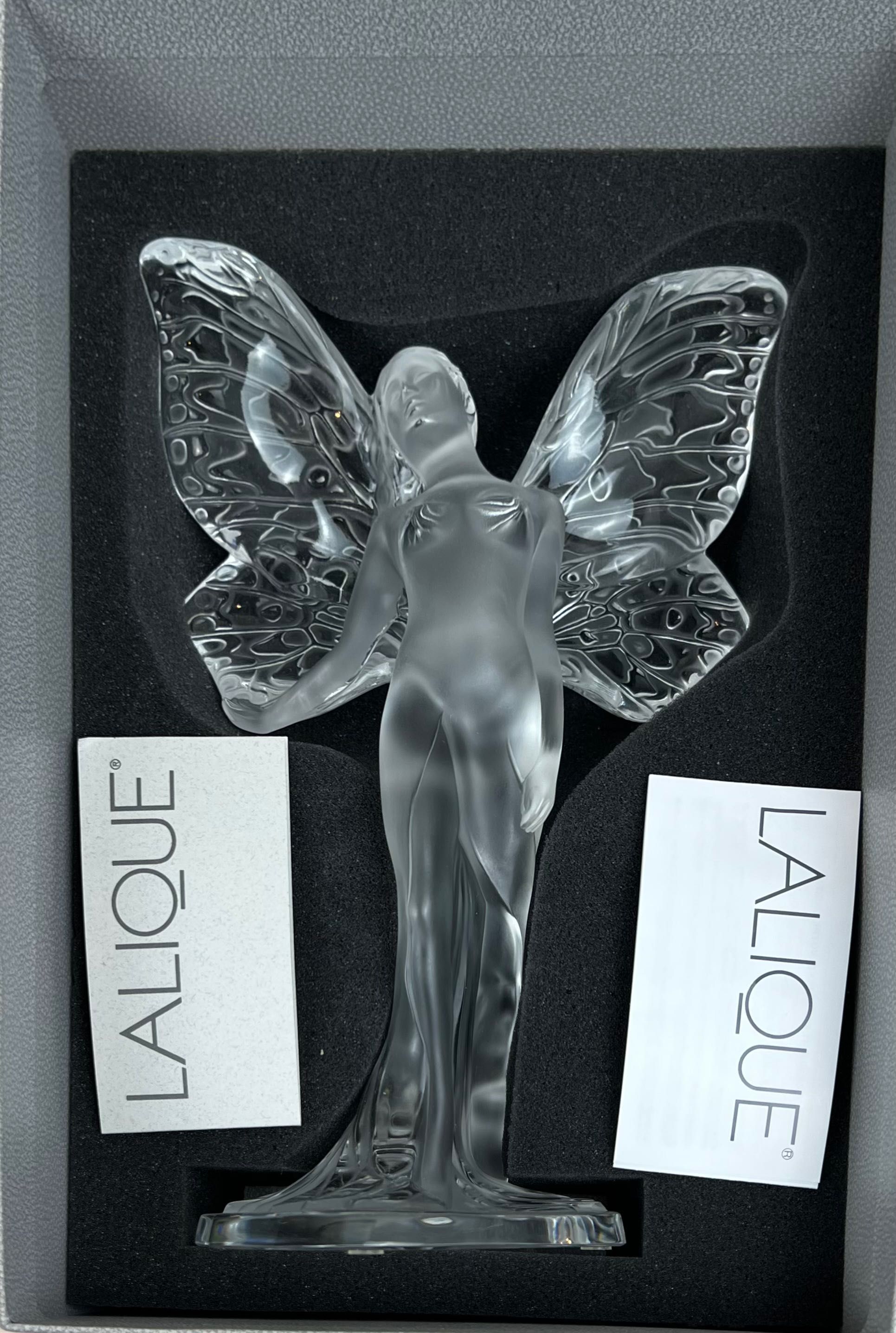 Хрустальная статуэтка Фея Lolique (France) большая