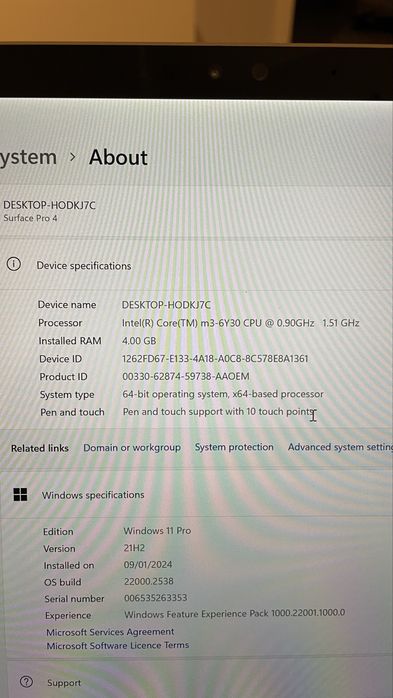 Microsoft Surface Pro 4