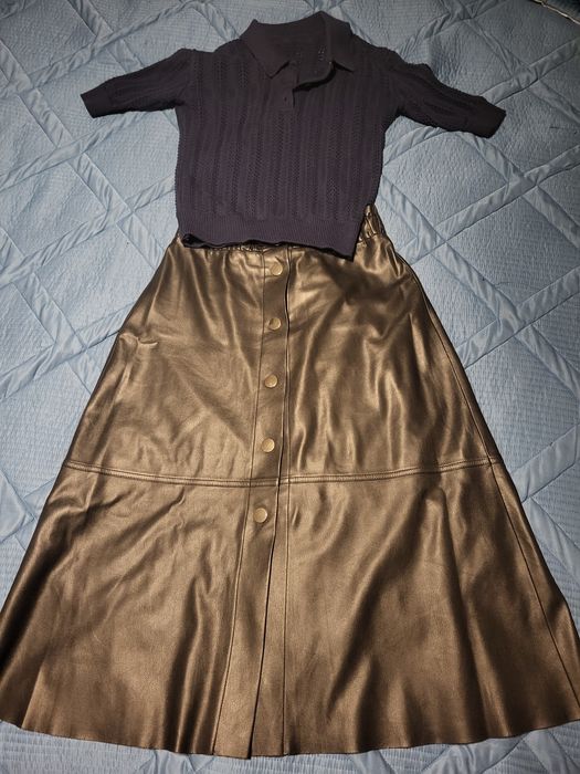 Юбка и поло 44-46 размер