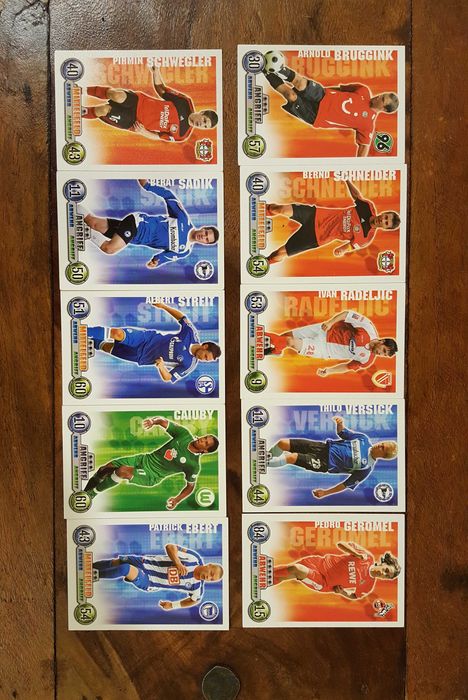 Колекционерски карти с футболисти Topps. Bundesliga 2008-2009 – 30 бр.