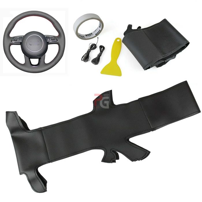 Шиещ калъф за волан за AUDI (Ауди) – A1,A3,A5,A7 (2013-2015)