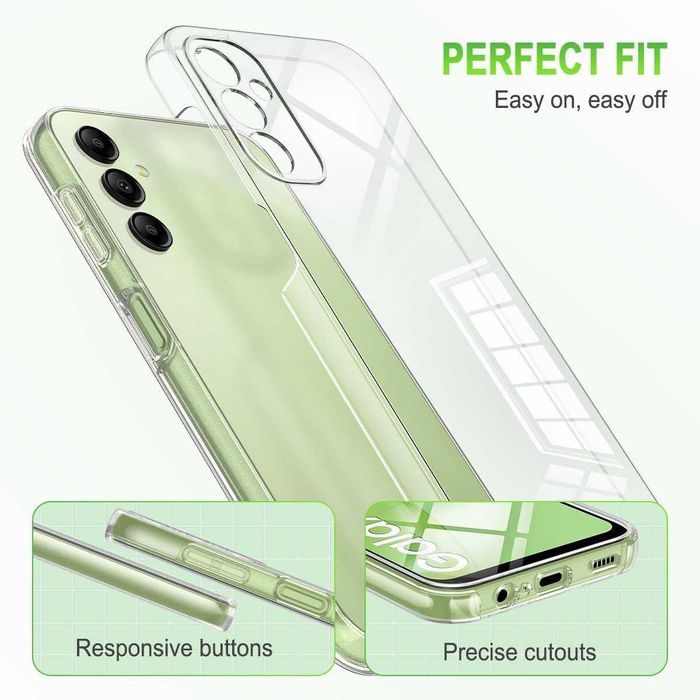 Husa CRYSTAL 360° fata + spate Samsung Galaxy A10 / A14 4G / A22 5G