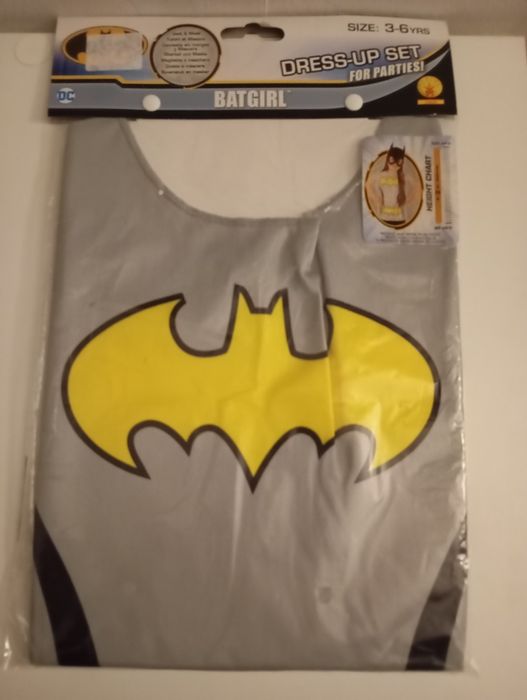 Costum super hero batgirl pentru 3-6 ani