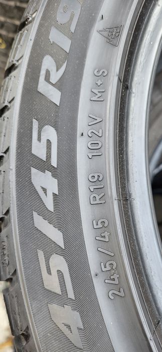 4 anvelope 245 45 19 pirelli  de iarna