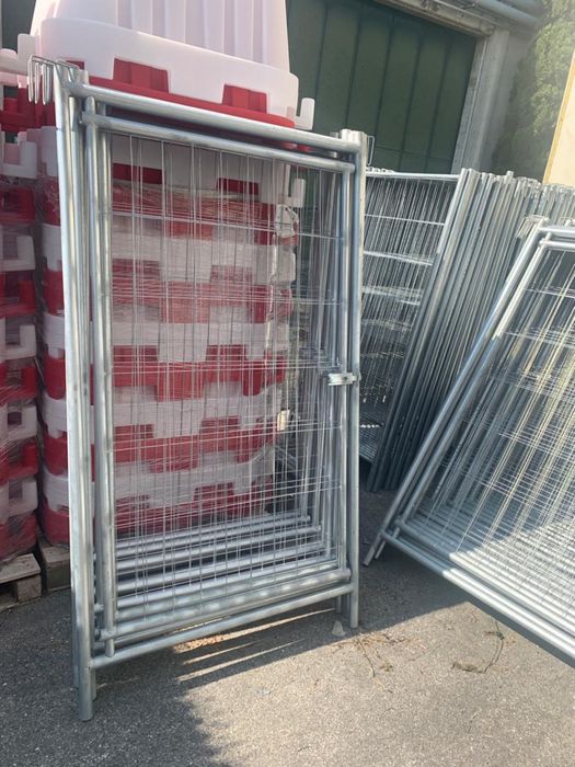 Gard mobil provizoriu imprejmuire santier, evenimente, bariere mobile