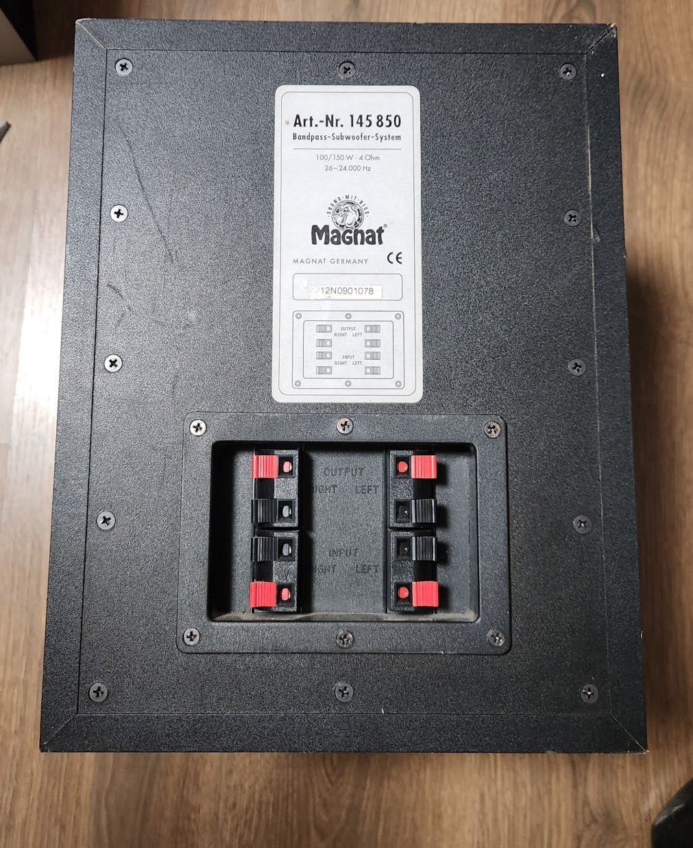 Vand subwoofer,boxe