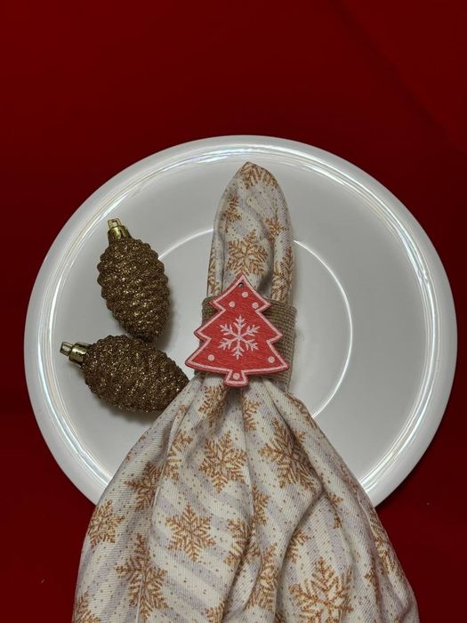 Кольца для салфеток новогодний