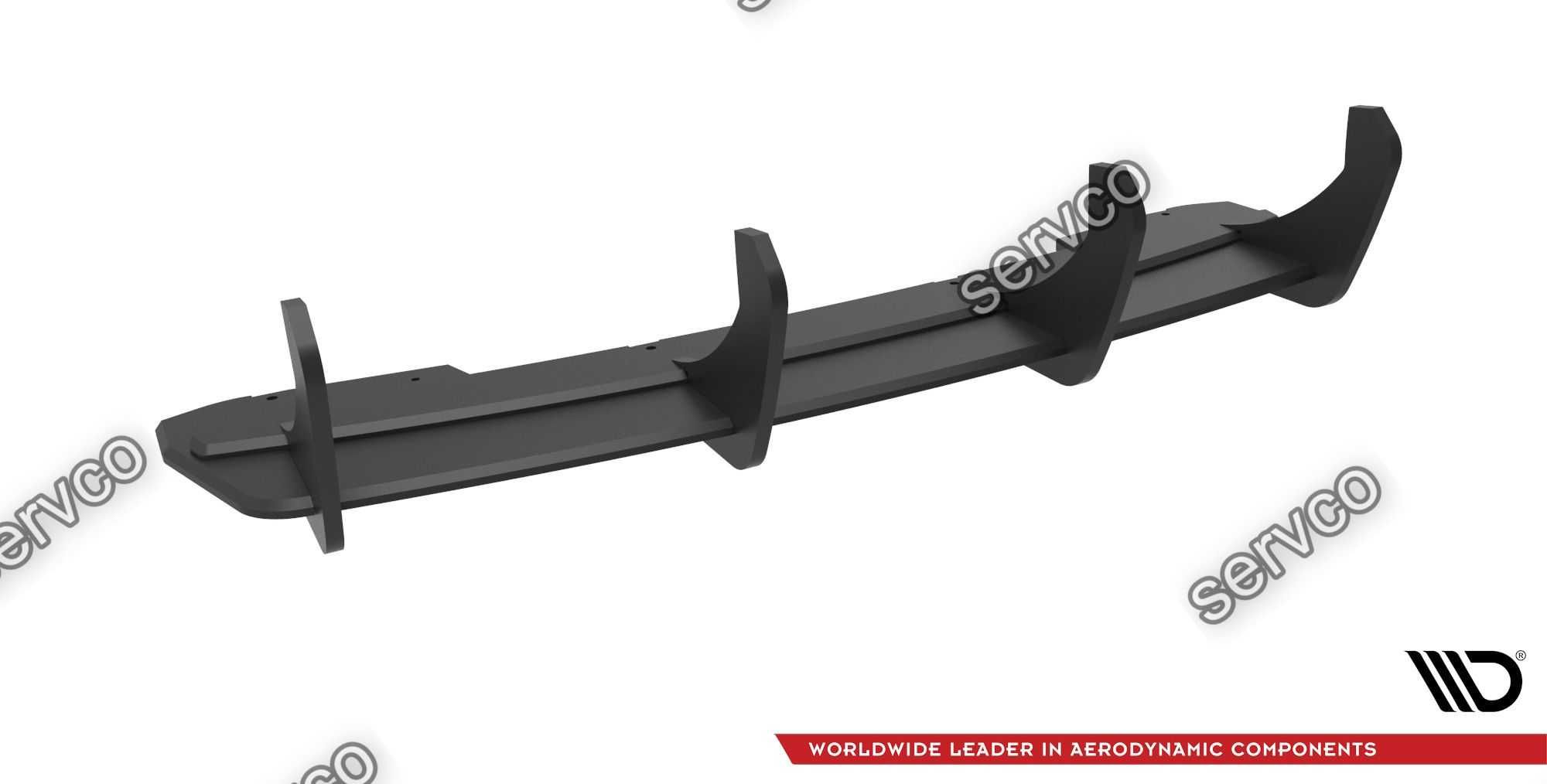 Prelungire difuzor bara spate Audi A4 B8 2011-2015 v15  Maxton Design