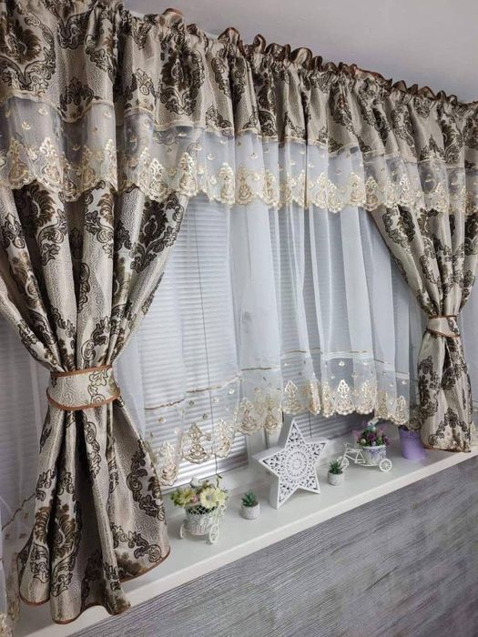 Set perdea plus draperie
