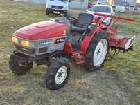 Tractor, Tractoras Yanmar Mitsubishi Kubota 20 CP, plug/ freza, 4x4