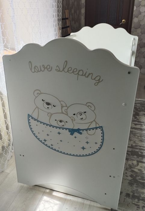 Детская кроватка + ортопедический матрас