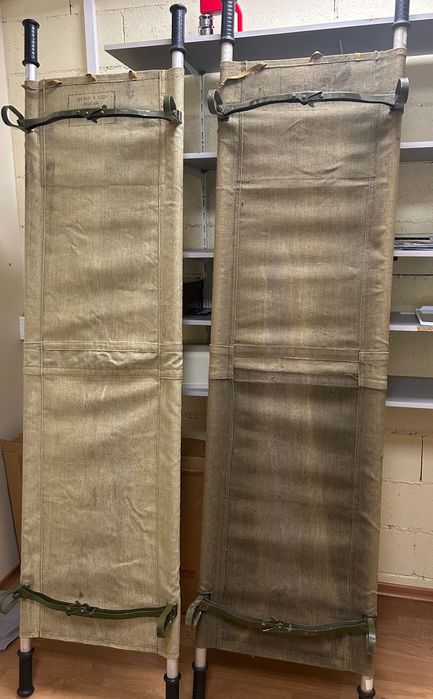 Носилки санитарные брезентовые медицинские 2 шт