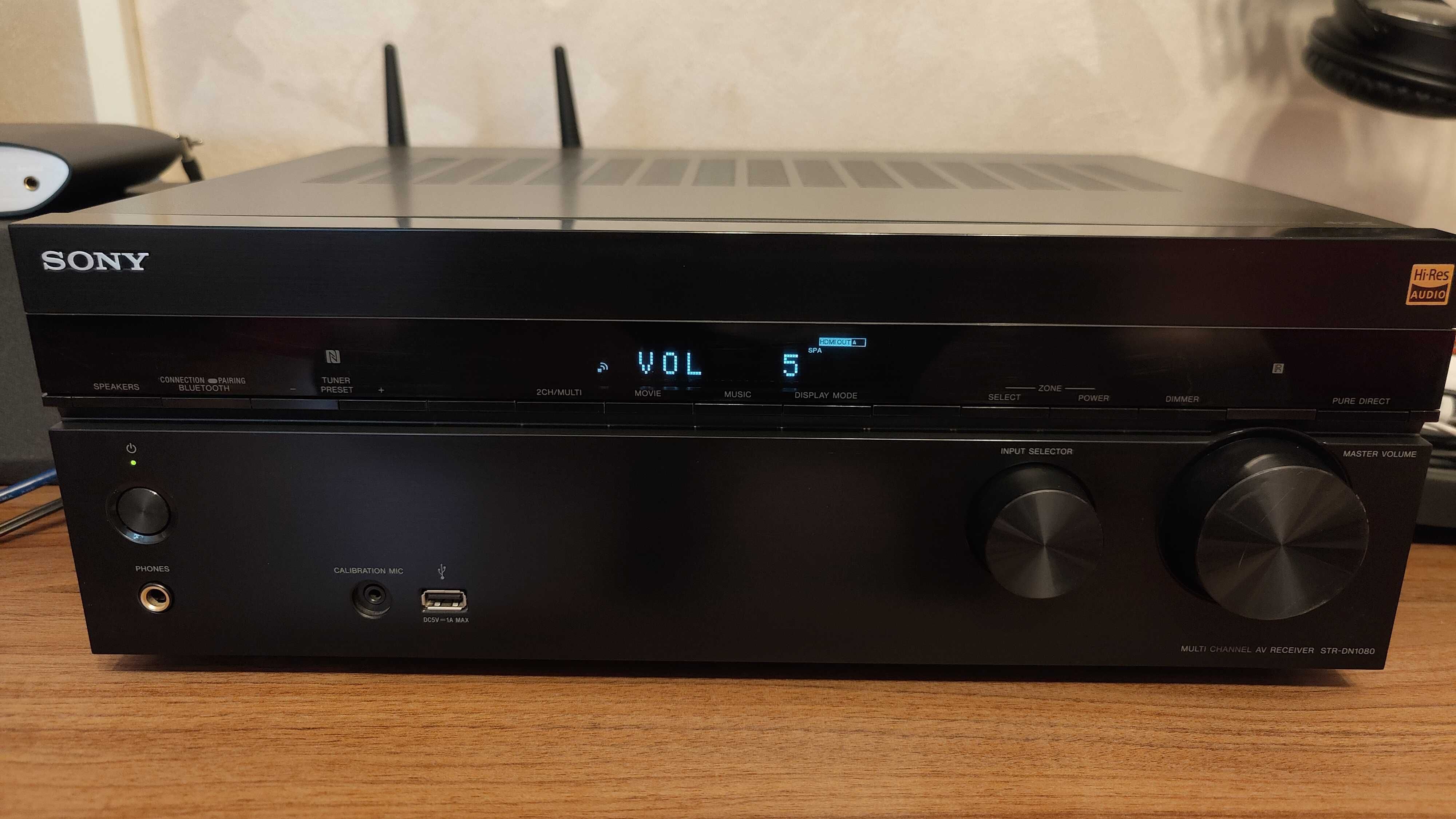Receiver Sony STR-DN1080 4k/Dolby Atmos + boxe Dolby Atmos Sony SS-CSE