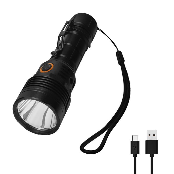 Lanterna LED Tactica Premium 1000LM, IPX6, USB-C, 3 Moduri