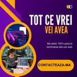 Creare Site Web de la 400 lei/ Magazin Online de la 900 lei