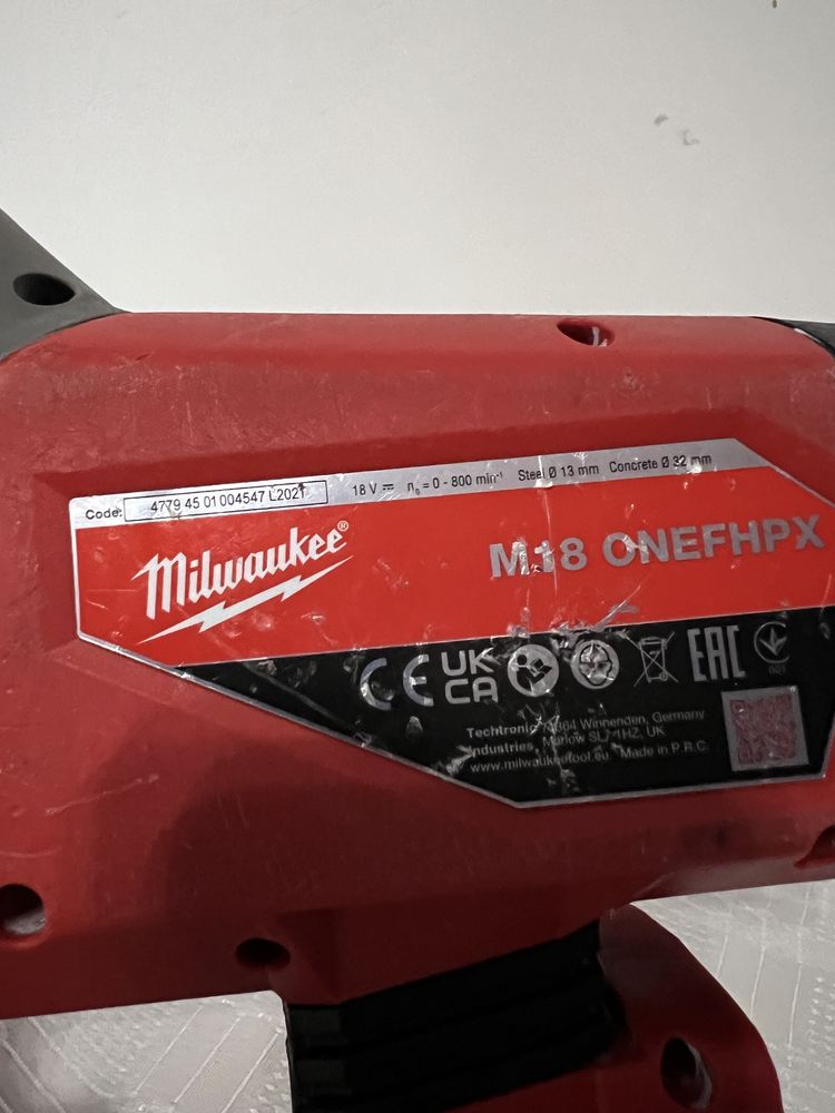 Rotopercutor Milwaukee M18 ONEFHPX 4 functi ( fabricatie 2021 )