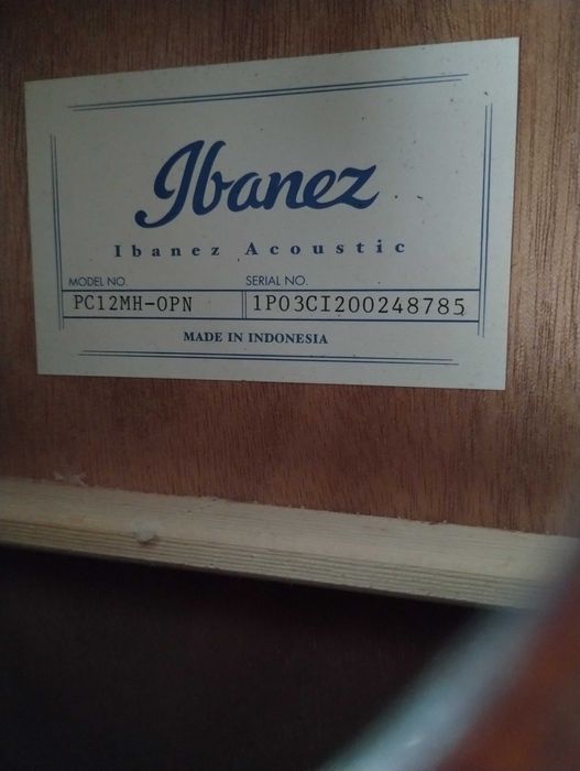 Chitara acustica Ibanez PC12MH-OPN