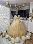 Rochie de mireasa,aurie!