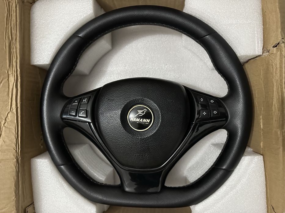 Руль от BMW, есть и другие запчасти и резина