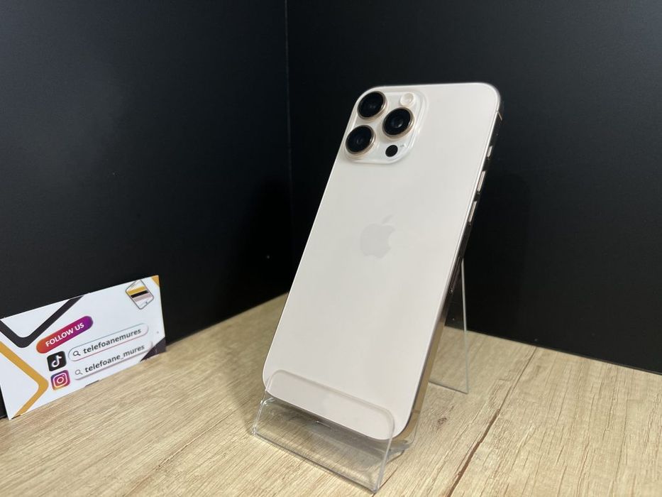 Iphone 16 Pro Max 256Gb Desert Titanium 3 ani garanție, Telefoane Mure