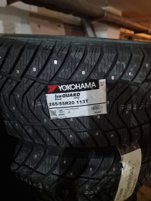 Новые зимние шины Yokohama IG65 265/55/20