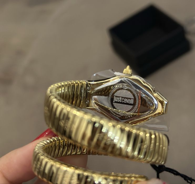 Bratara Just Cavalli aurie