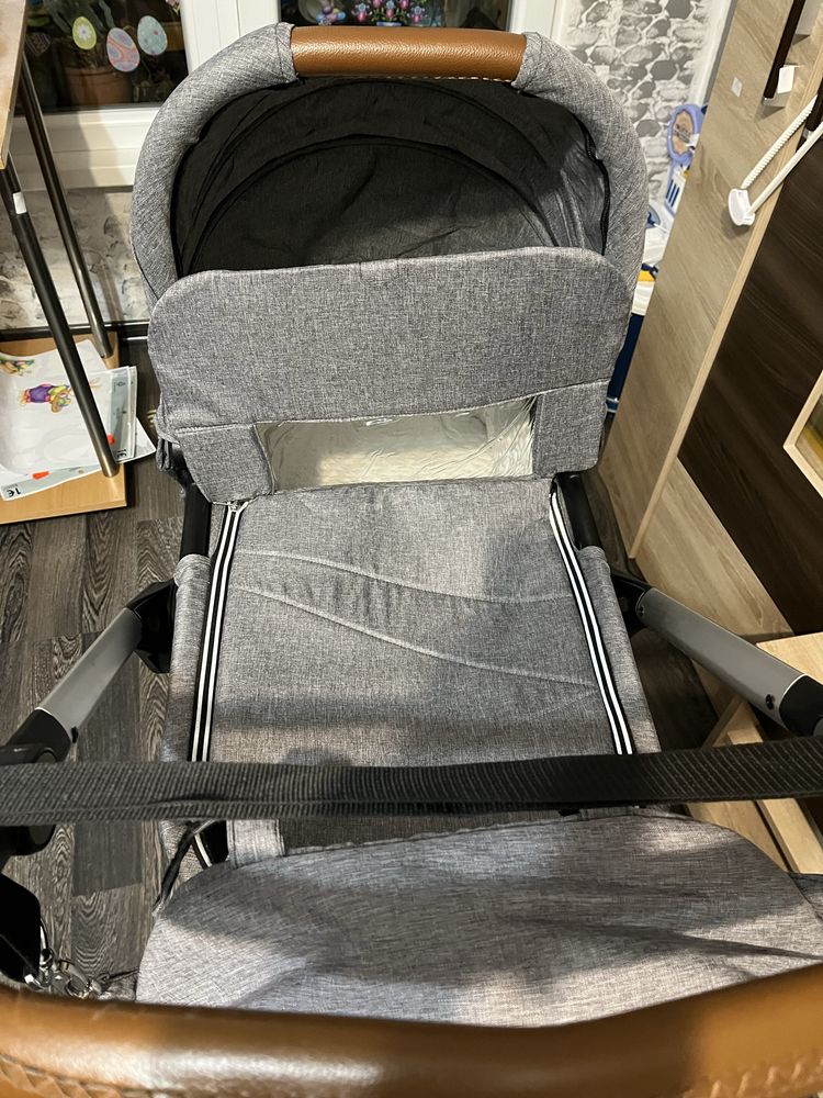 Бебешка количка Lorelli ANGEL 3в1 Beige