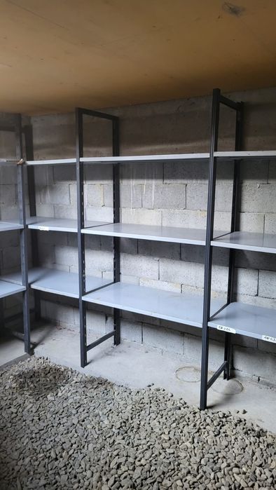 Rafturi metalice depozitare marfă manual
