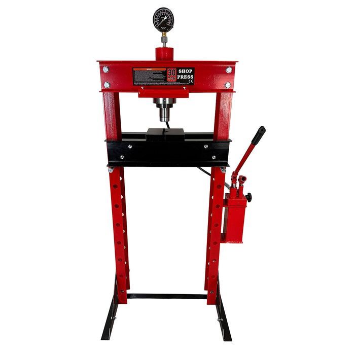 Presa stand hidraulica 30t cu pompa dubla