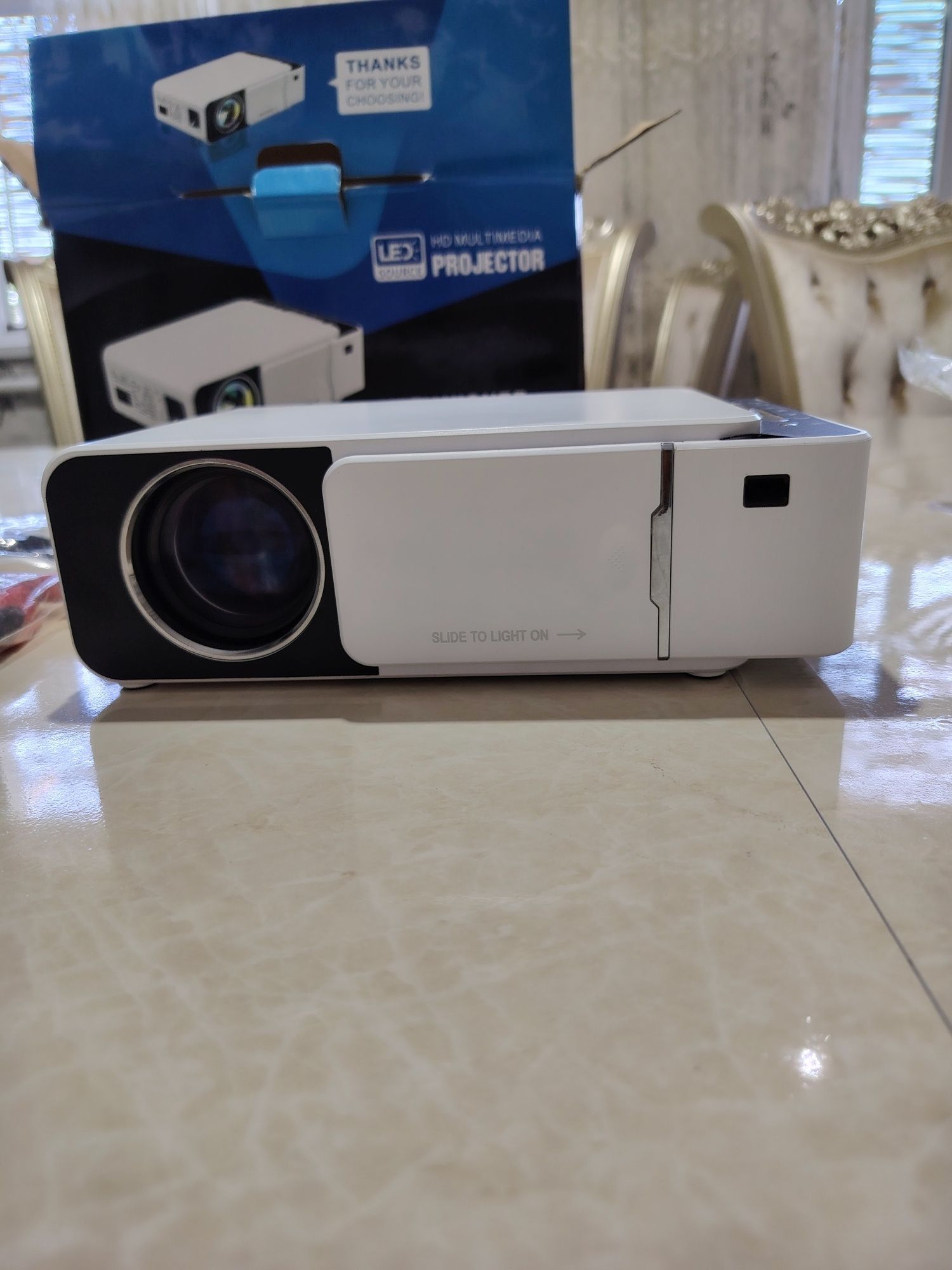 Проектор T5S с wifi, Youtoube Darsliklar uchun Smart Proektor