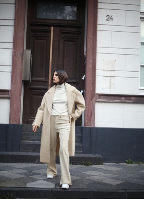 Пальто букле