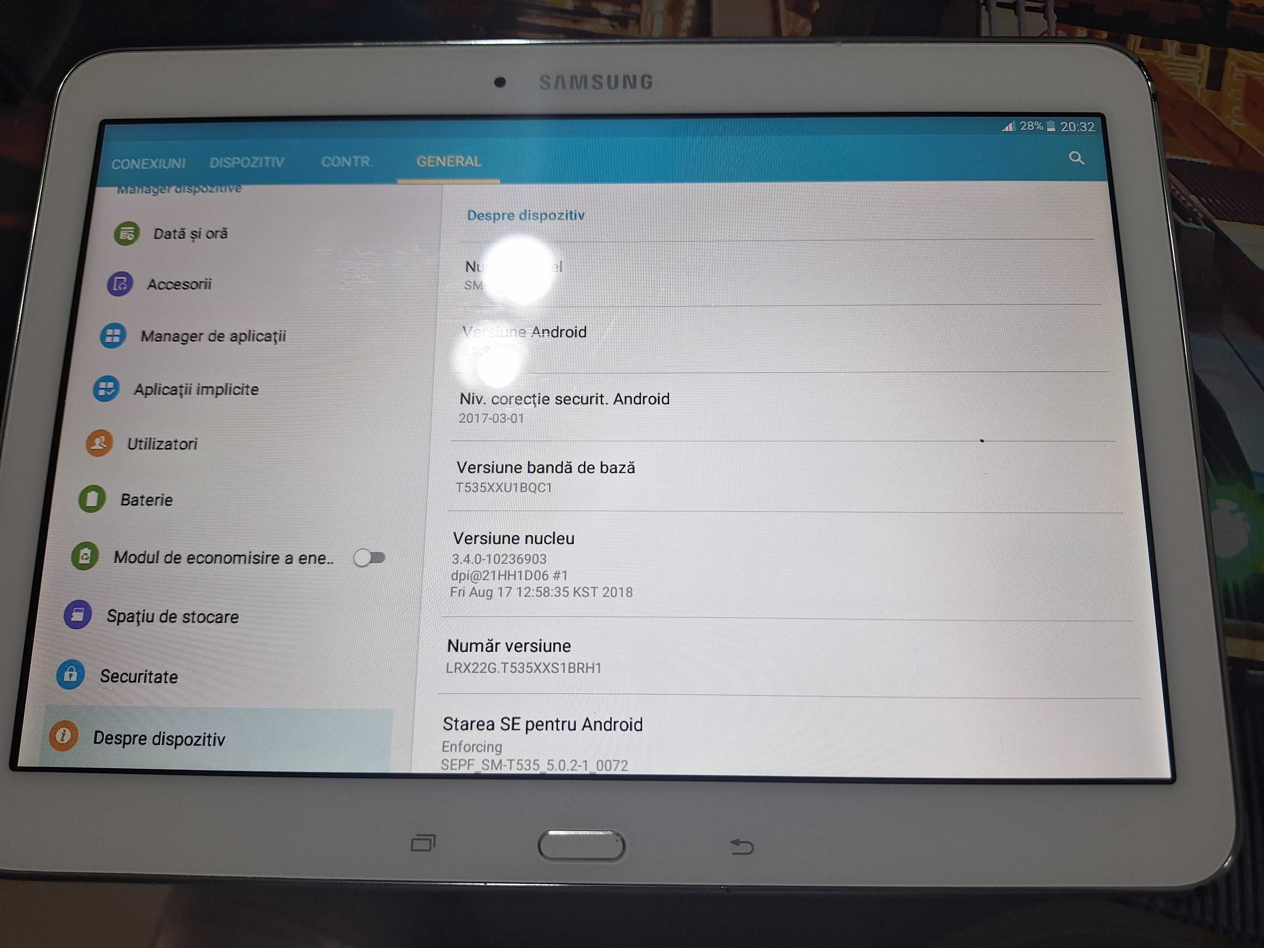 Tableta Samsung Galaxy Tab. 4