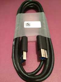 Cablu nou DELL, USB 3.0 A-B lungime 1.8m - 14,99 lei (imprimanta, etc)