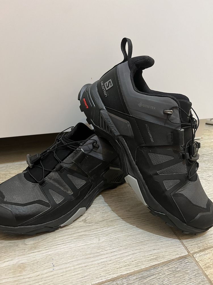 Salomon X Ultra 4 Wide GTX Gri, 45