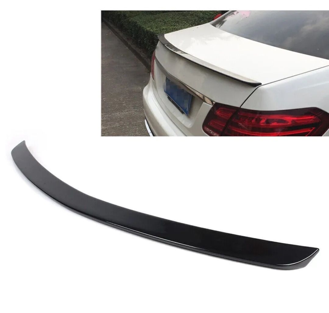 Eleron lip codita portbagaj Mercedes E Class W212 negru lucios