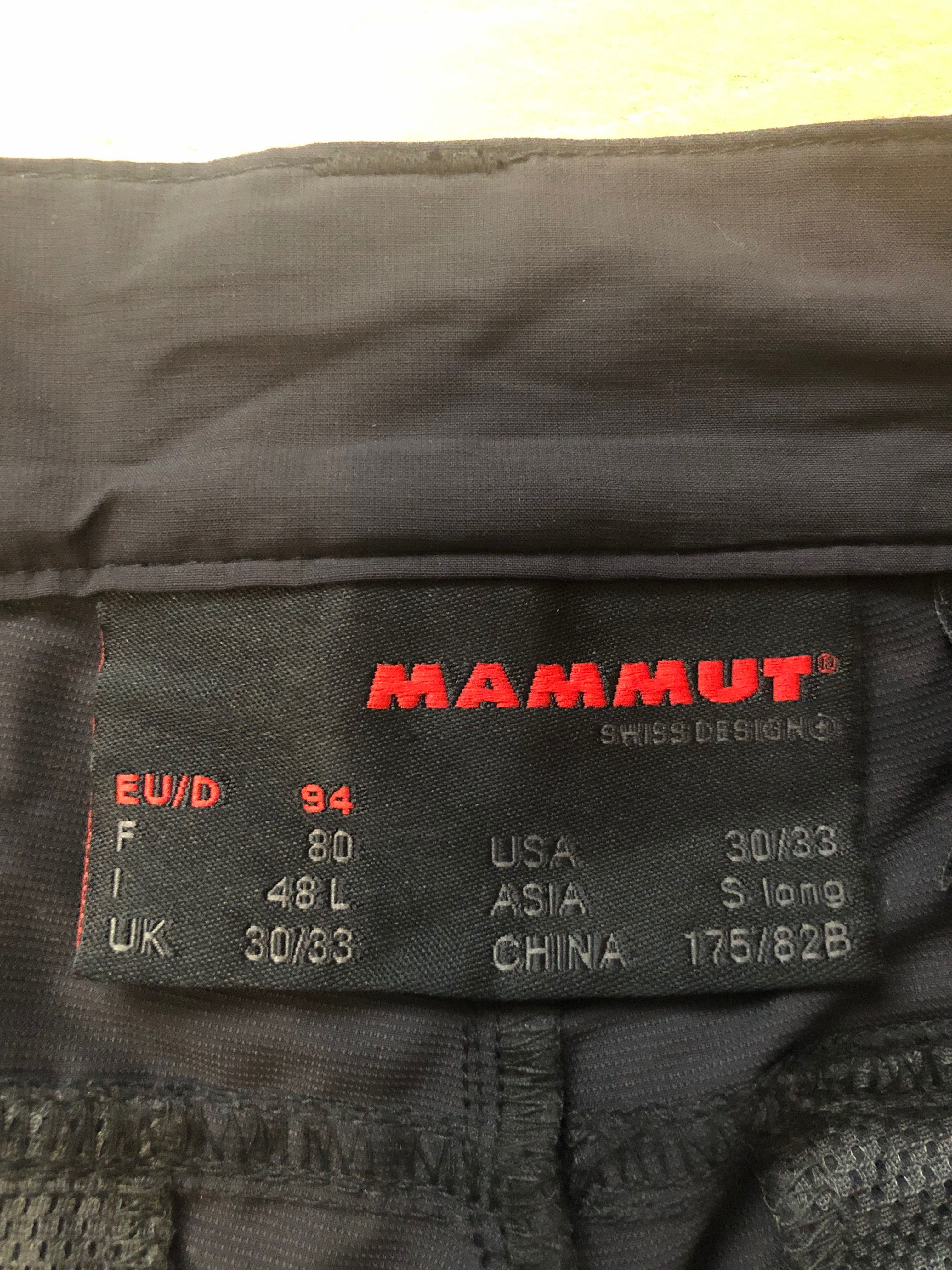 MAMMUT ORIGINALI-pantaloni unisex 2 in 1 ca si noi pt drumetie