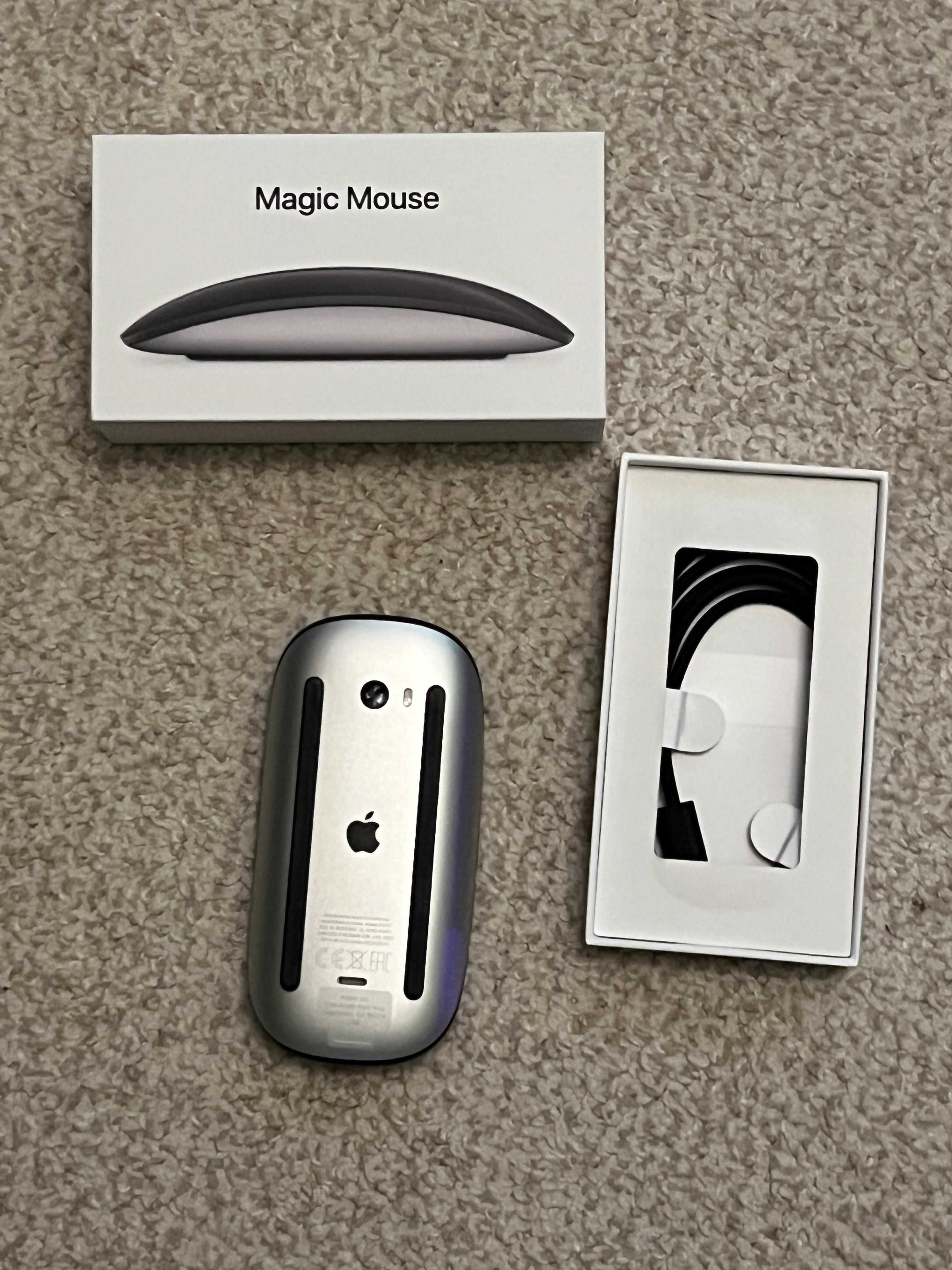 Apple Magic Mouse 3 (2022)- Black Multi-Touch Surface