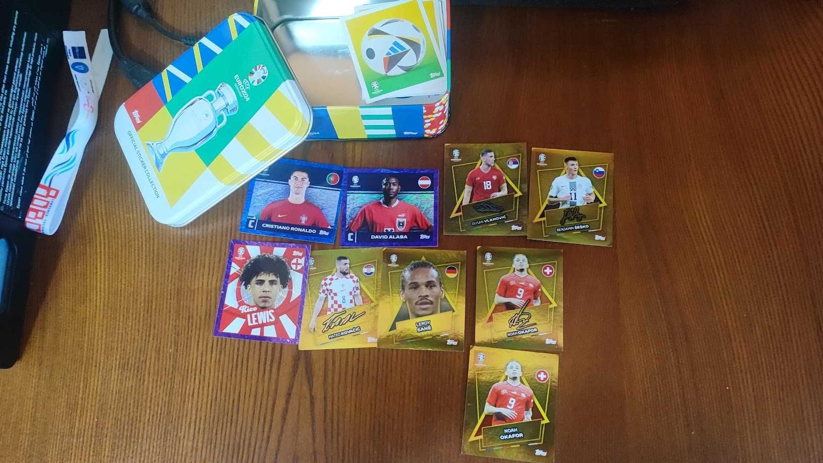 Autocolante oficiale Euro 2024 Topps