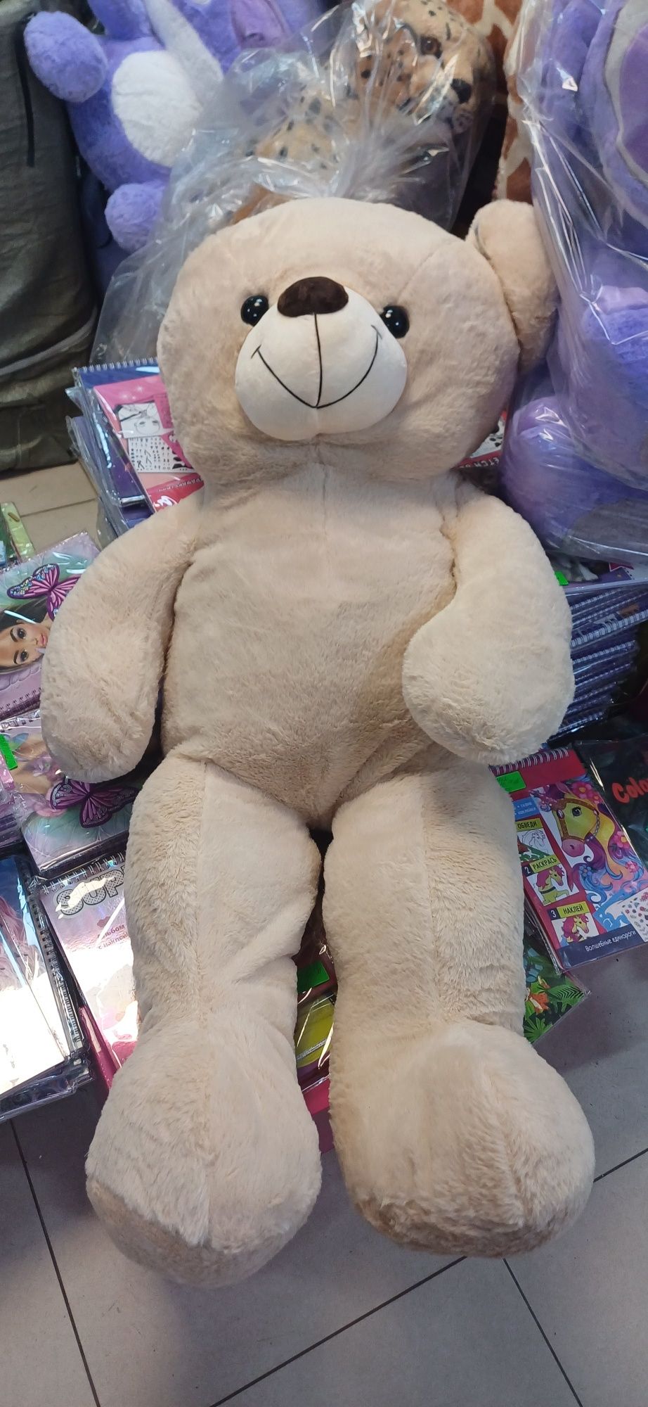 Плюшени мечета 100см 130см 150см