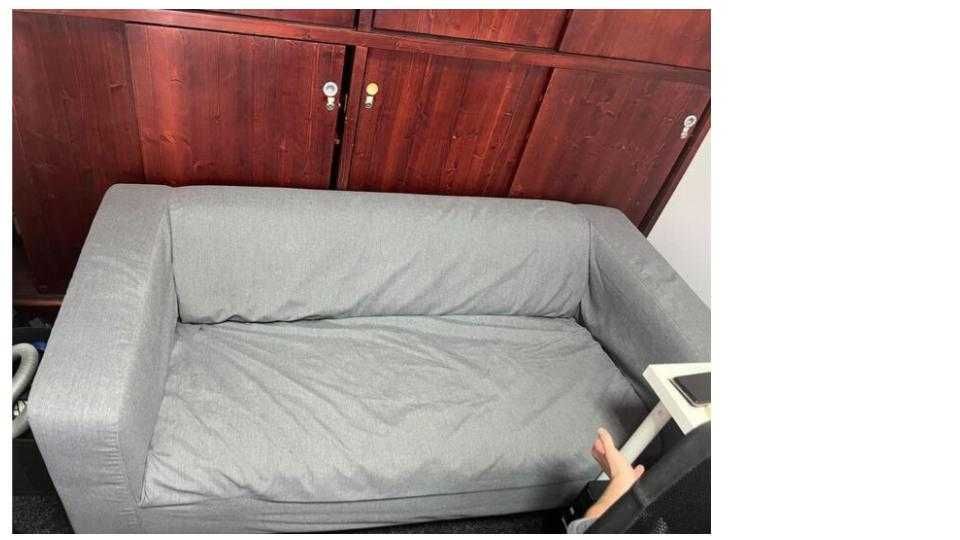 Canapea 2 locuri, Vissle gri - KLIPPAN, Ikea