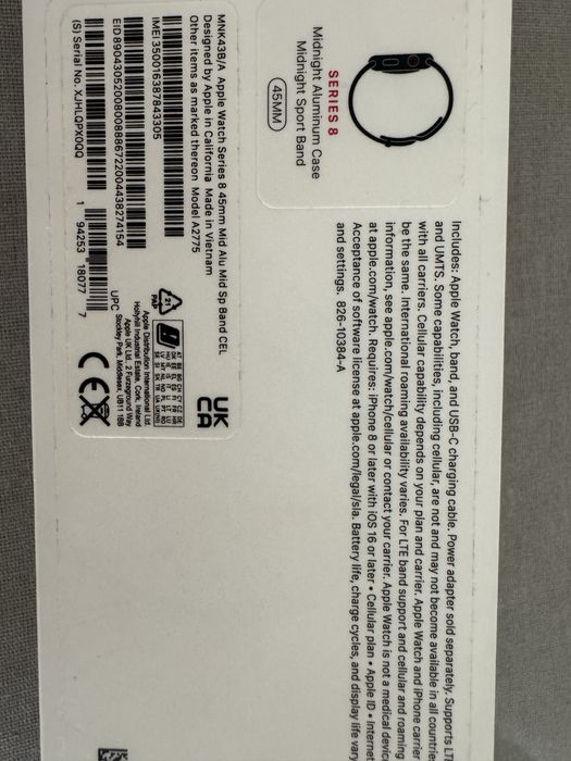 Vand Apple Watch seria 8 Cellular + GPS