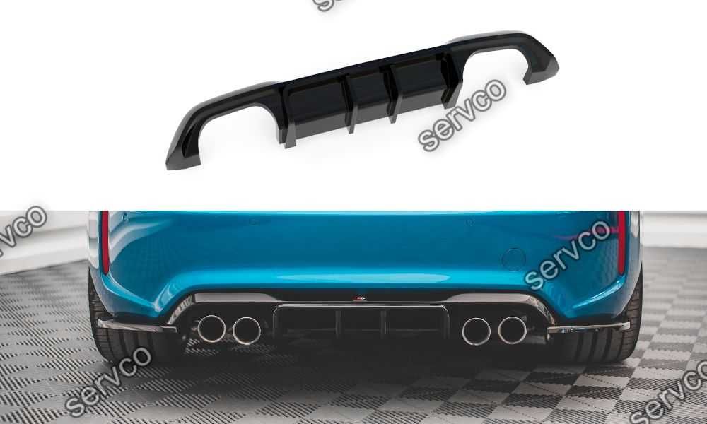 Prelungire difuzor bara spate Bmw Seria M2 F87 16-20 v2 Maxton Design