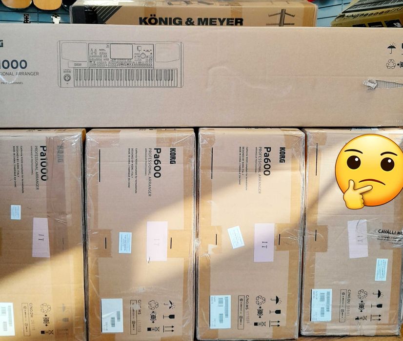 Korg pa 300, Korg pa 700 noi sigilate