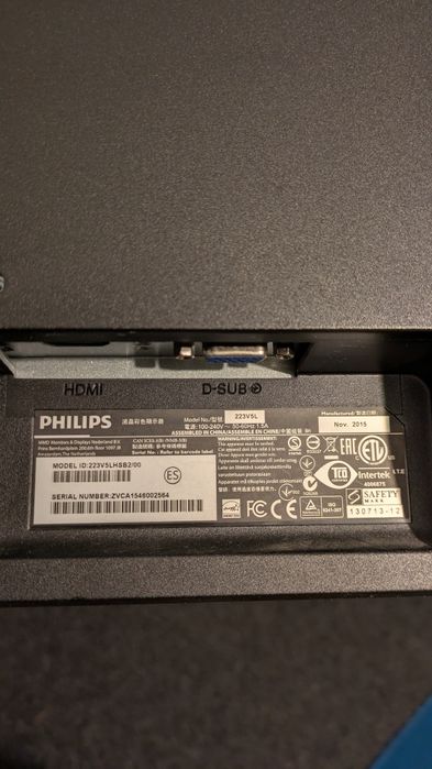 Monitor Philips 2015
