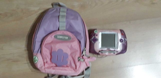Consola Leapfrog Leapster roz+rucsac