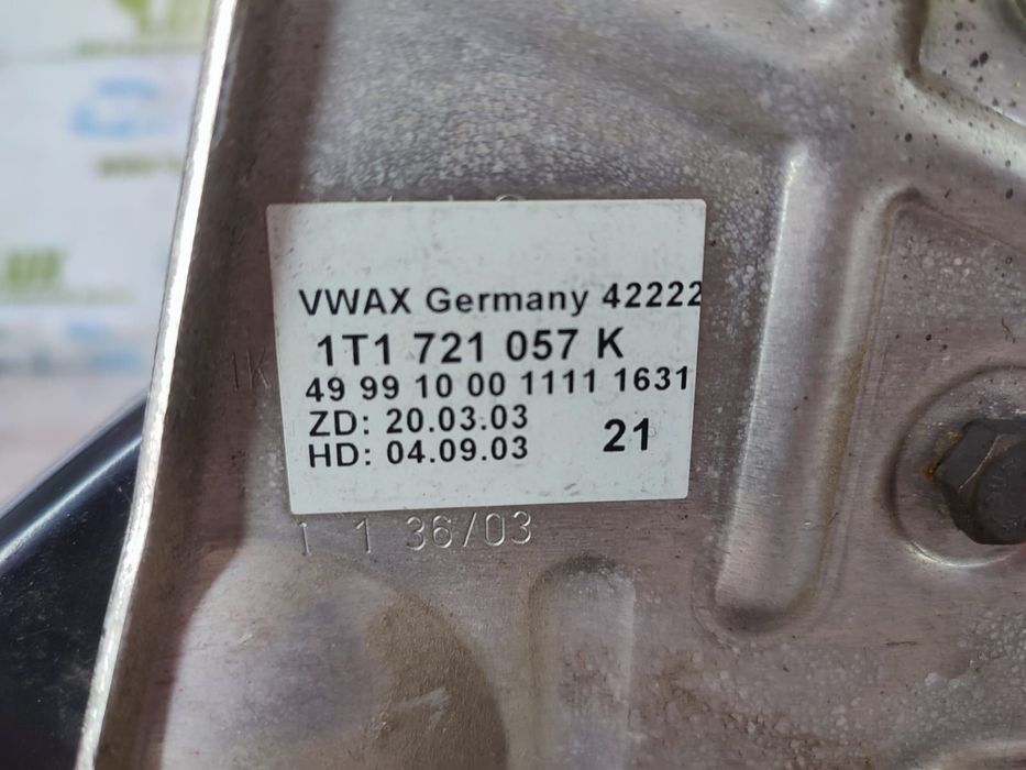 Pedala frana 1t1721057k Volkswagen VW Touran 1 [2003 - 2006] 2.0 tdi