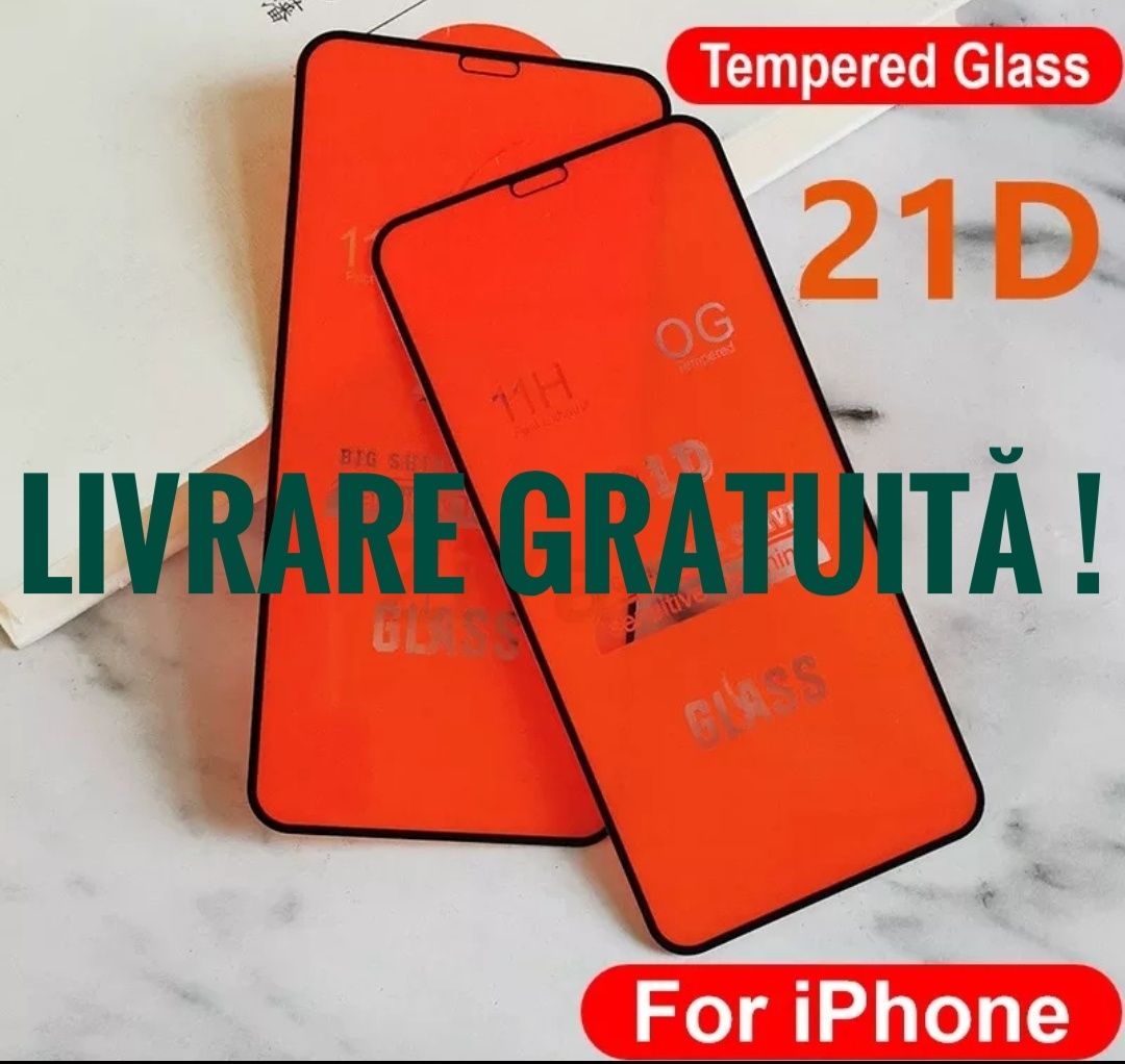 Folie mata / privacy iphone x xs xr 11 12 13 pro max 16 8 14 PLUS husa