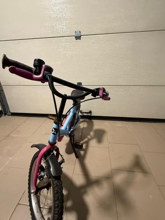 Bicicleta fetita 5-8 ani, 18’’ inch, B-Twin (Decathlon)