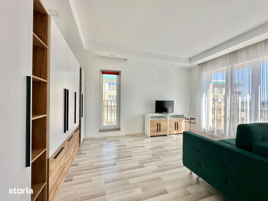 COSMOPOLIS - Garsoniera, mobilata si utilata, vedere piscina